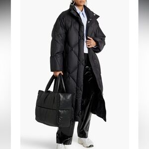 Stand Studio Anissa Oversized Quilted Shell Down Puffer Coat